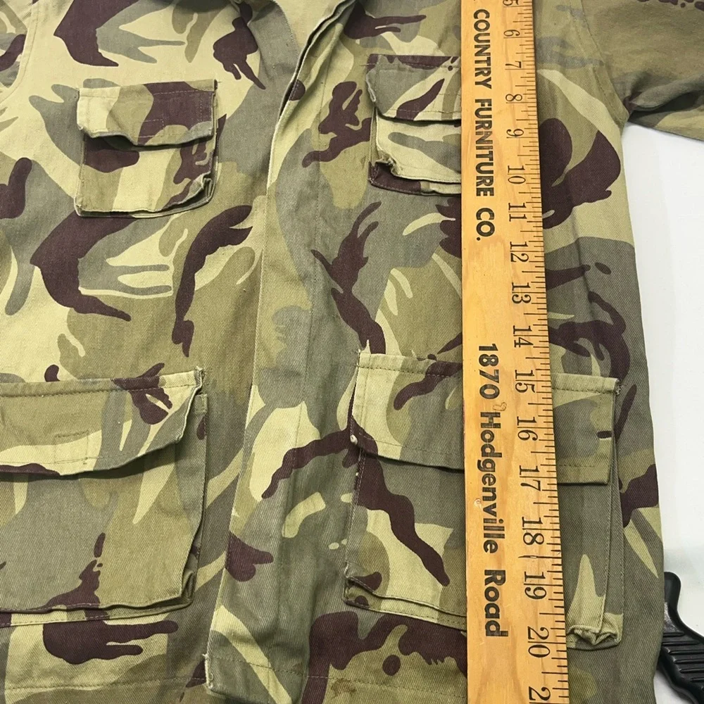 Vintage 2010 Collections Camouflage Military Jacket‎ Play Army Green Youth 8-10